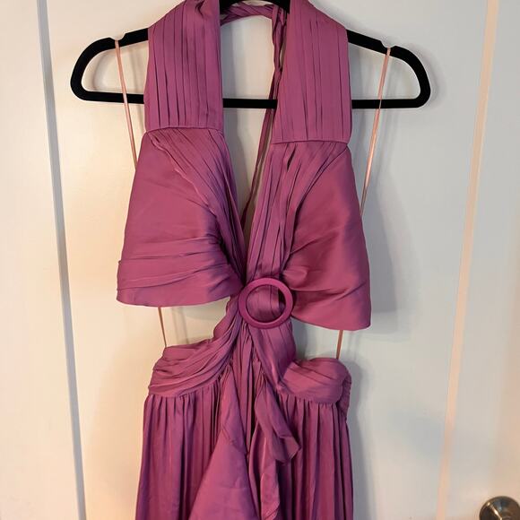 NWT PatBO Orchid Sleeveless Cut Out Maxi Dress Size 8 - Picture 6 of 11